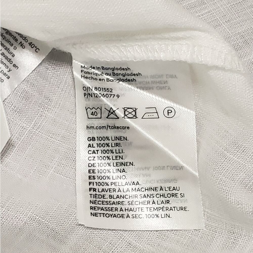 Women’s Linen Relaxed Shirt - Picture 7 of 11